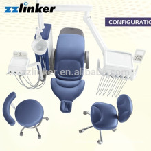 CE Approved Real Leather LED Operation Lamp Dental Unit Suntem ST-D570